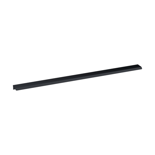 [BFHH226] Finger Pull Handle, 500mm (320mm Centres) - Matt Black - Cutout