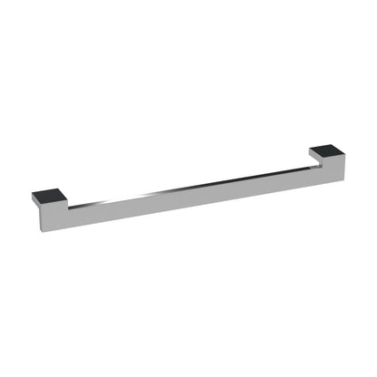 [BFHH320B] Square Drop Handle, 343mm (320mm Centres) - Chrome - Cutout