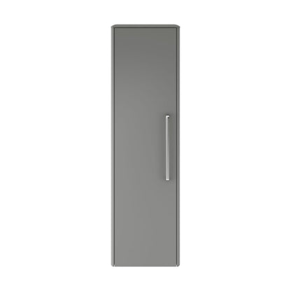 [BFHO262] Croxden Tall Wall Mounted Bathroom Storage Unit - 1200 x 350 x 250mm - Cutout