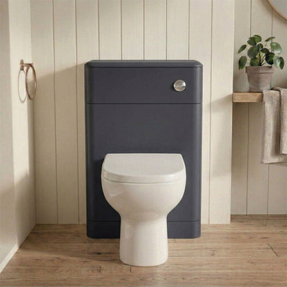 [BFHO341] Croxden Floor Standing WC Toilet Unit - 800 x 550 x 200mm - Choice of Colour - Silo