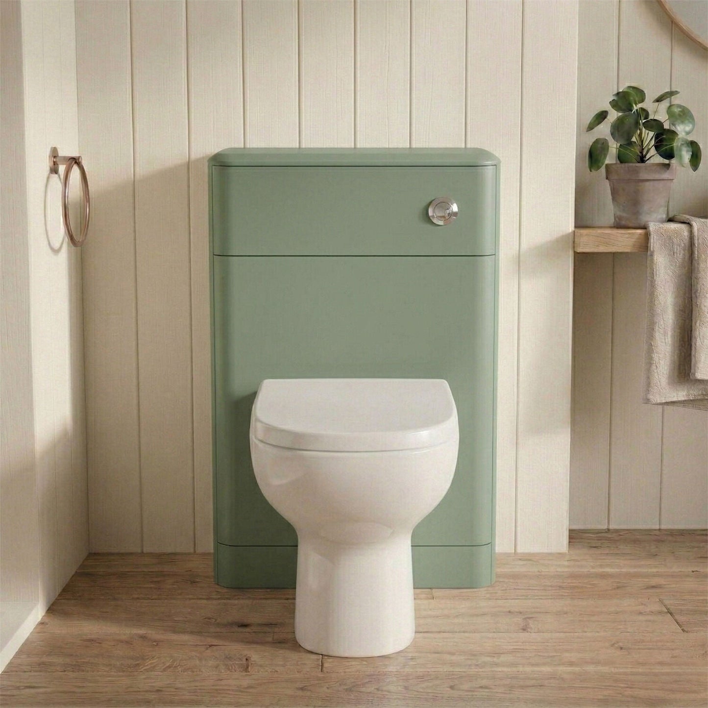 [BFHO841] Croxden Floor Standing WC Toilet Unit - 800 x 550 x 200mm - Choice of Colour - Silo