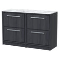Woodgrain Dark Grey