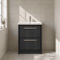 Woodgrain Dark Grey