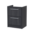 Woodgrain Graphite Grey