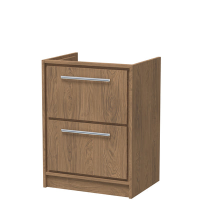 [BFIF2733] 600 FS 2-DRAWER UNIT (455 DEEP) - Cutout