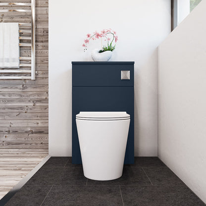 [BFLE1441] Bramshall 500mm Floor-Standing Contemporary Compact WC Toilet Unit - Lifestyle 1