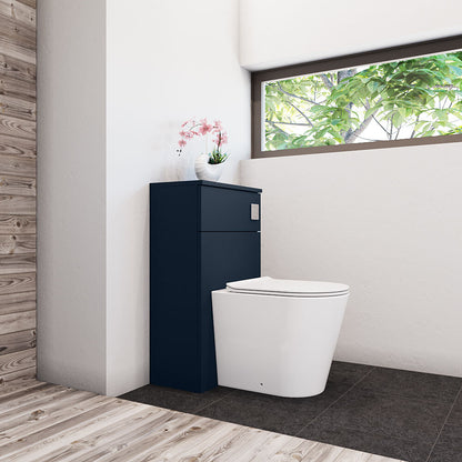 [BFLE1441] Bramshall 500mm Floor-Standing Contemporary Compact WC Toilet Unit - Lifestyle 3