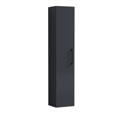[BFLE1461H018] Bramshall 300mm Wall Hung 1 Door Tall Unit - Choice of Colour and Handle Finish - Cutout