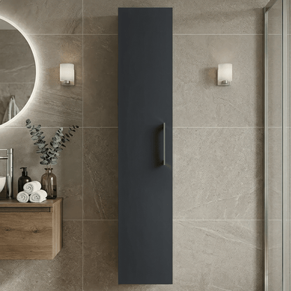 [BFLE1461H716] Bramshall 300mm Wall Hung 1 Door Tall Unit - Choice of Colour and Handle Finish - Silo