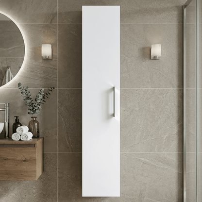 [BFLE161H716] Bramshall 300mm Wall Hung 1 Door Tall Unit - Choice of Colour and Handle Finish - Silo