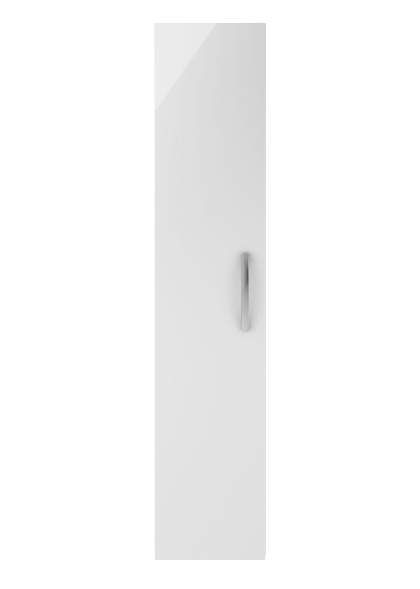 [BFLE161] Bramshall 300mm Wall Hung 1 Door Tall Unit - Choice of Colour and Handle Finish - Cutout