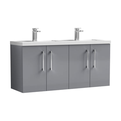 [BFLE2223C2] Bramshall 4 Door Vanity Basin Unit - 1200mm - Choice of Basin and Colour - Cutout