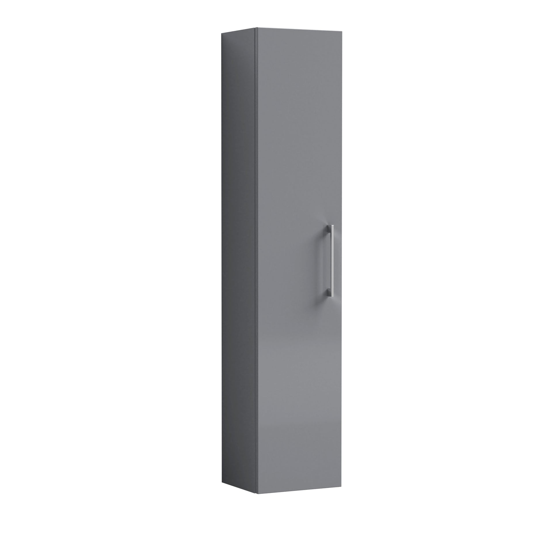 [BFLE2261] Bramshall 300mm Wall Hung 1 Door Tall Unit - Choice of Colour and Handle Finish - Cutout