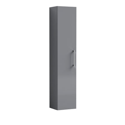 [BFLE2261] Bramshall 300mm Wall Hung 1 Door Tall Unit - Choice of Colour and Handle Finish - Cutout