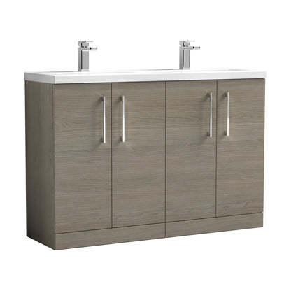 [BFLE2503F2] Bramshall Floor Standing 4 Door Vanity Basin Unit - Choice of Colour and Basin Type - Cutout