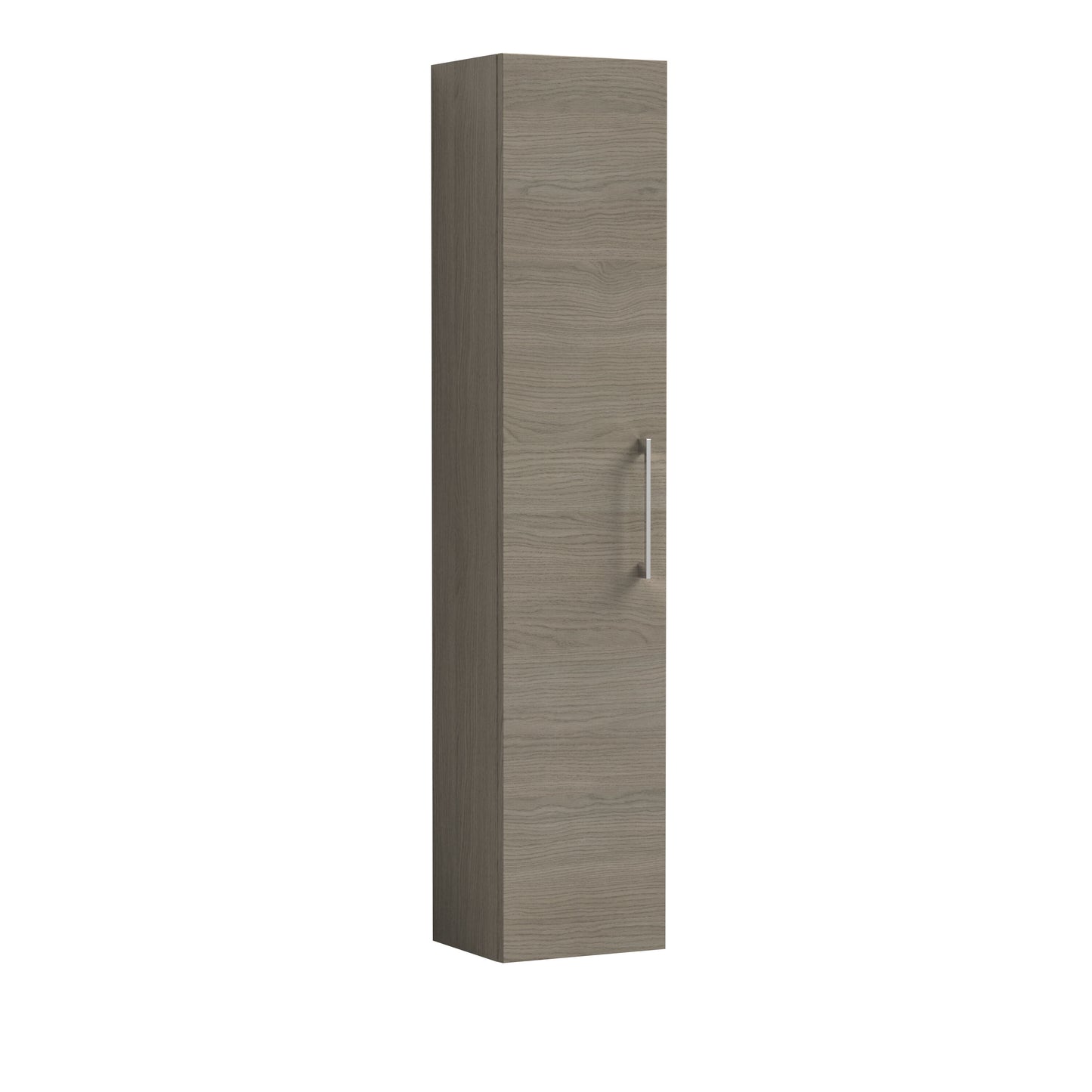 [BFLE2561] Bramshall 300mm Wall Hung 1 Door Tall Unit - Choice of Colour and Handle Finish - Cutout