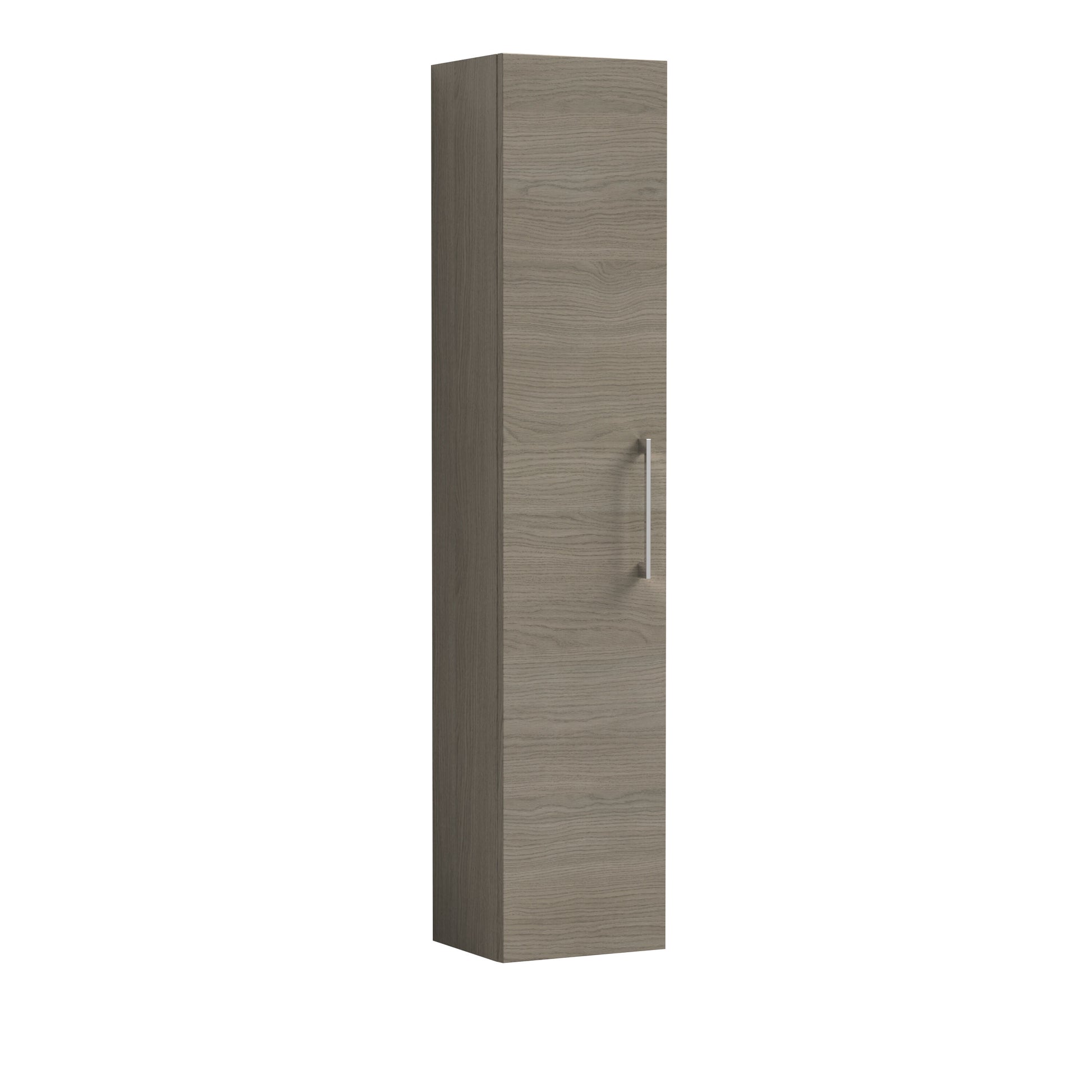 [BFLE2561] Bramshall 300mm Wall Hung 1 Door Tall Unit - Choice of Colour and Handle Finish - Cutout