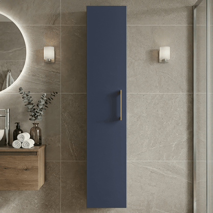 [BFLE2961H017] Bramshall 300mm Wall Hung 1 Door Tall Unit - Choice of Colour and Handle Finish - Silo