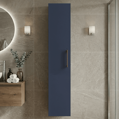 [BFLE2961H019] Bramshall 300mm Wall Hung 1 Door Tall Unit - Choice of Colour and Handle Finish - Silo
