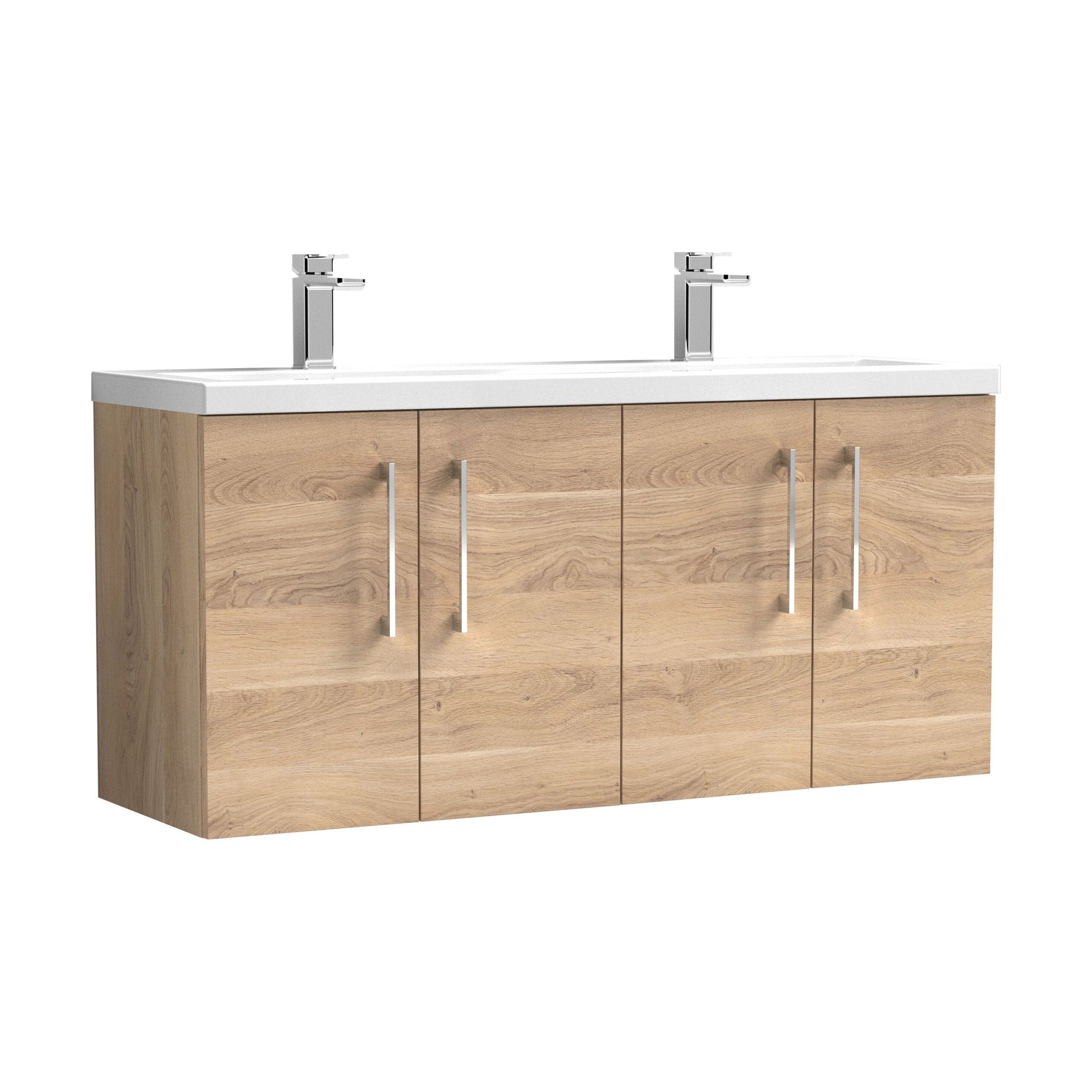 [BFLE3023F2] Bramshall 4 Door Vanity Basin Unit - 1200mm - Choice of Basin and Colour - Cutout