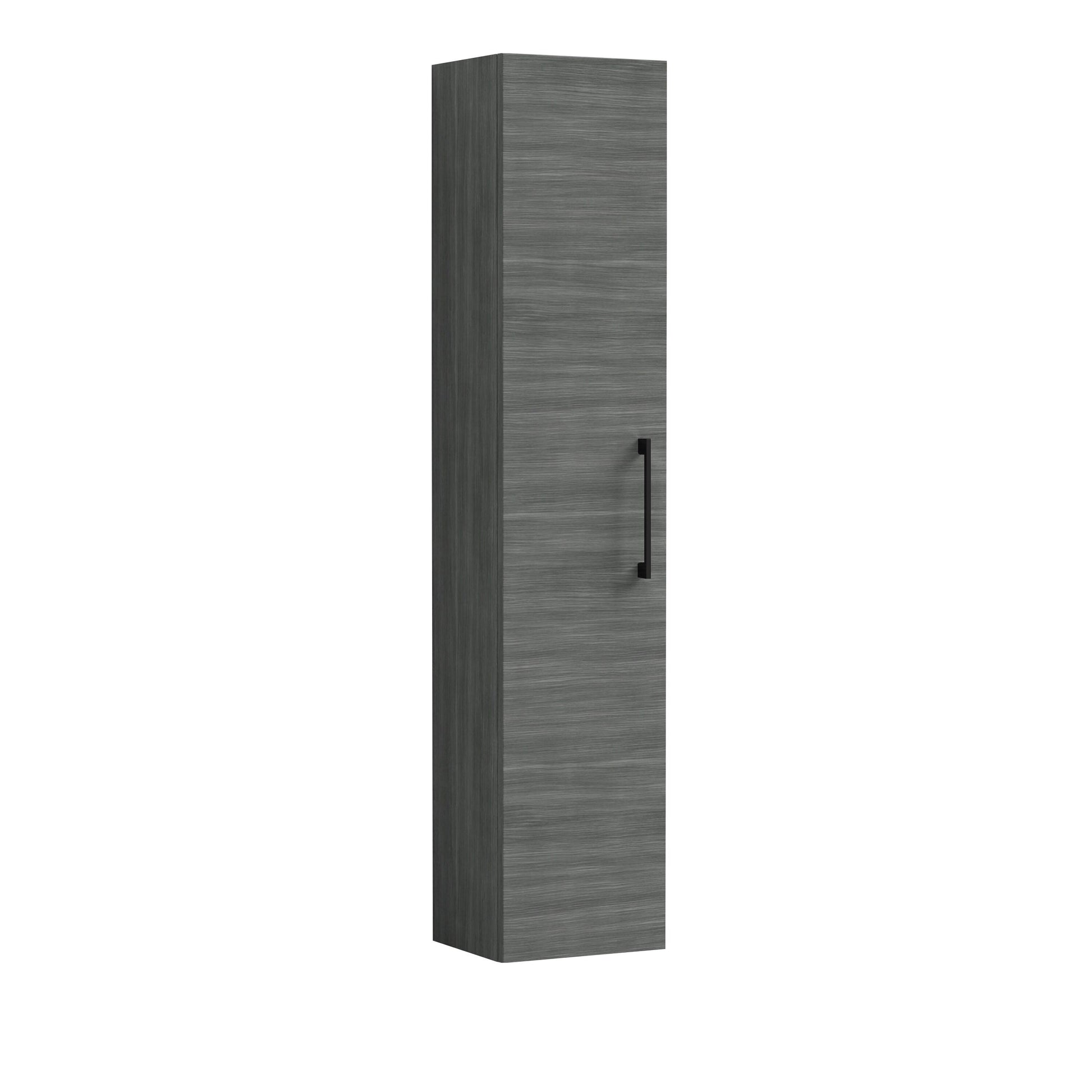 [BFLE561NH018] Bramshall 300mm Wall Hung 1 Door Tall Unit - Choice of Colour and Handle Finish - Cutout