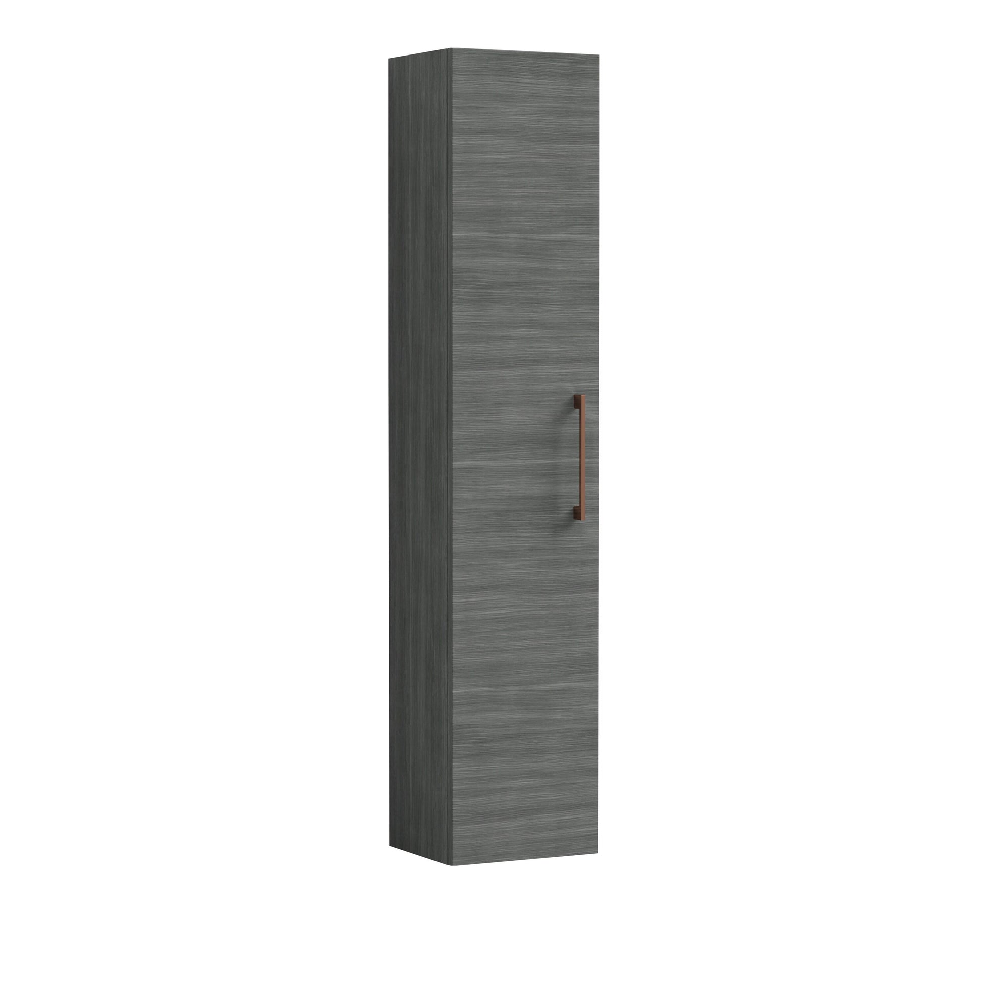 [BFLE561NH019] Bramshall 300mm Wall Hung 1 Door Tall Unit - Choice of Colour and Handle Finish - Cutout