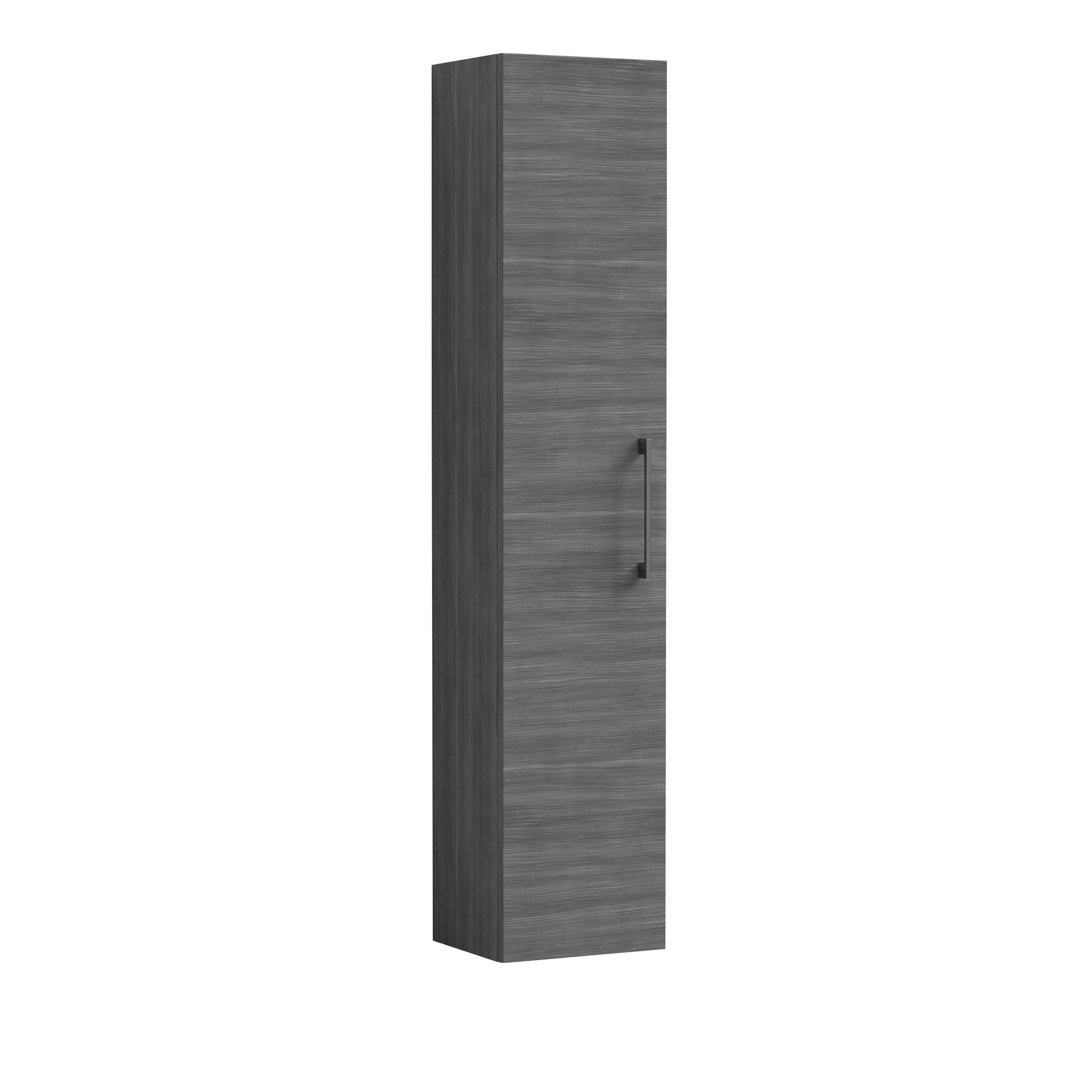 [BFLE561NH716] Bramshall 300mm Wall Hung 1 Door Tall Unit - Choice of Colour and Handle Finish - Cutout