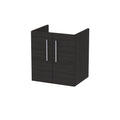 Woodgrain Charcoal Black