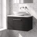 Woodgrain Charcoal Black