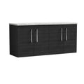 Woodgrain Charcoal Black