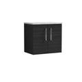 Woodgrain Charcoal Black