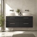 Woodgrain Charcoal Black