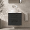 Woodgrain Charcoal Black