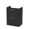 Woodgrain Charcoal Black