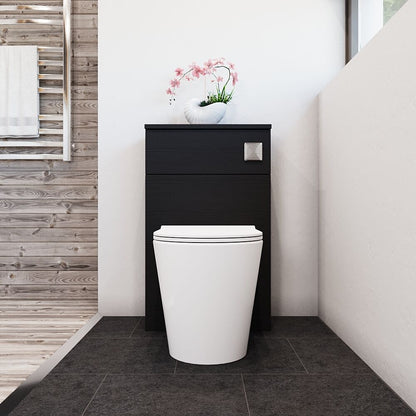 [BFLE641] Bramshall 500mm Floor-Standing Contemporary Compact WC Toilet Unit - Lifestyle 1
