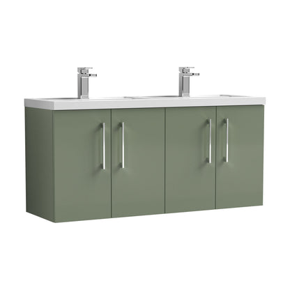 [BFLE823C2] Bramshall 4 Door Vanity Basin Unit - 1200mm - Choice of Basin and Colour - Cutout