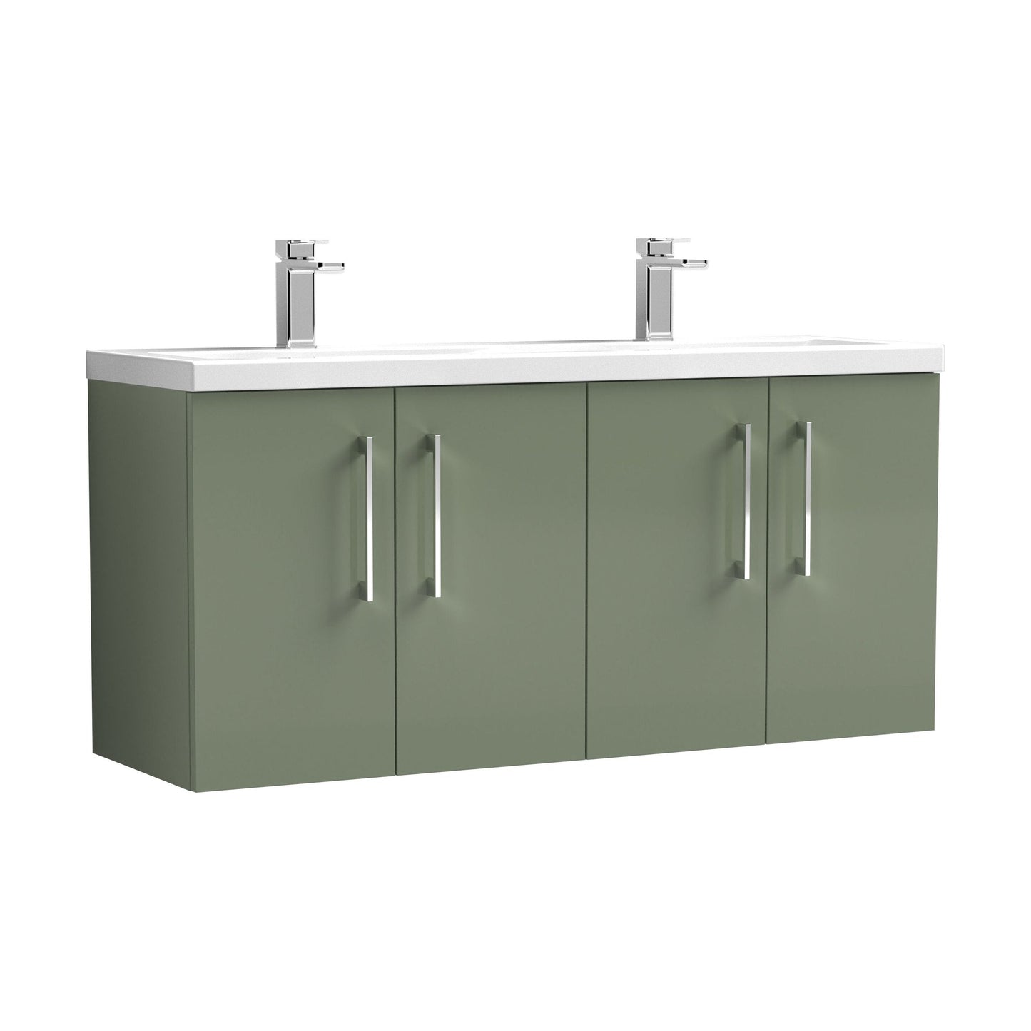 [BFLE823F2] Bramshall 4 Door Vanity Basin Unit - 1200mm - Choice of Basin and Colour - Cutout