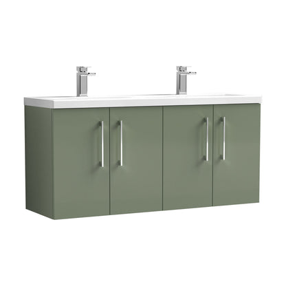 [BFLE823F2] Bramshall 4 Door Vanity Basin Unit - 1200mm - Choice of Basin and Colour - Cutout
