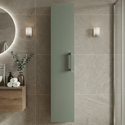 [BFLE861H716] Bramshall 300mm Wall Hung 1 Door Tall Unit - Choice of Colour and Handle Finish - Silo