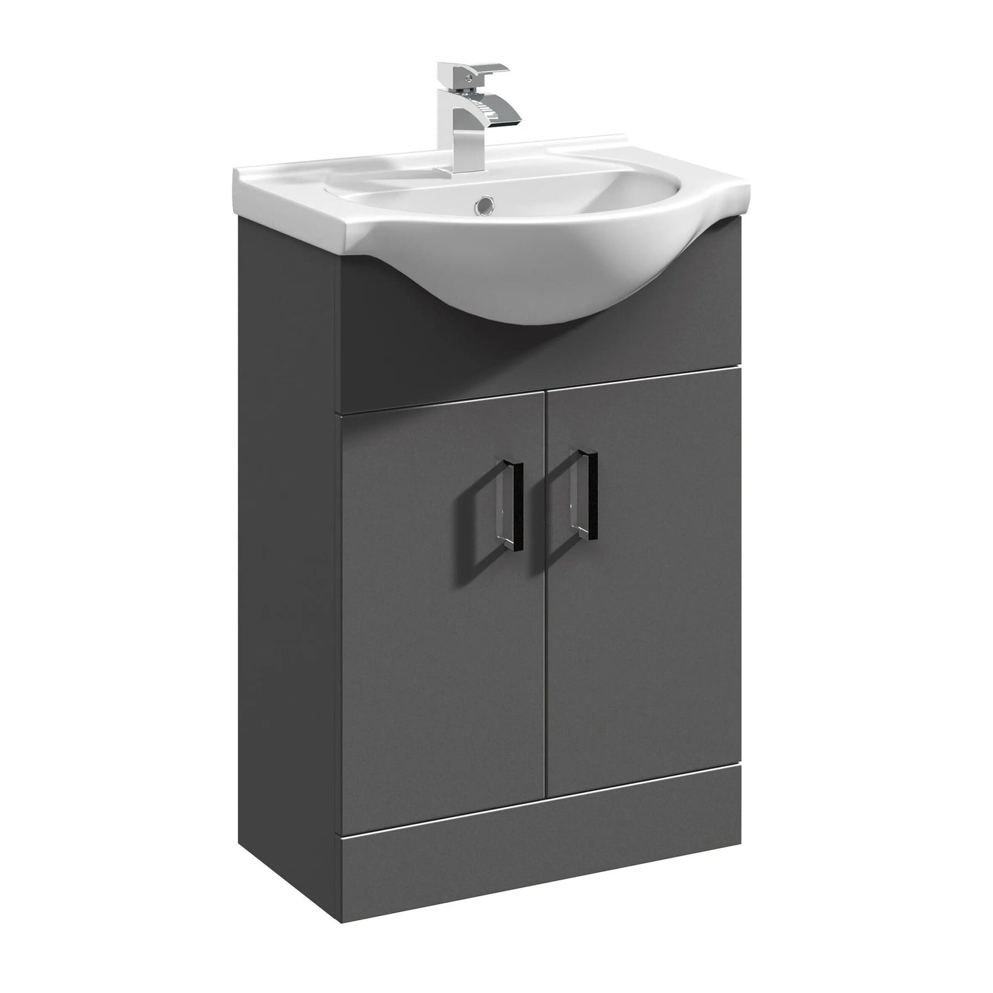 [BFOR1402] 550 PR Std Basin Unit Soft Black - Cutout