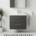 Woodgrain Dark Grey
