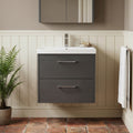 Woodgrain Dark Grey