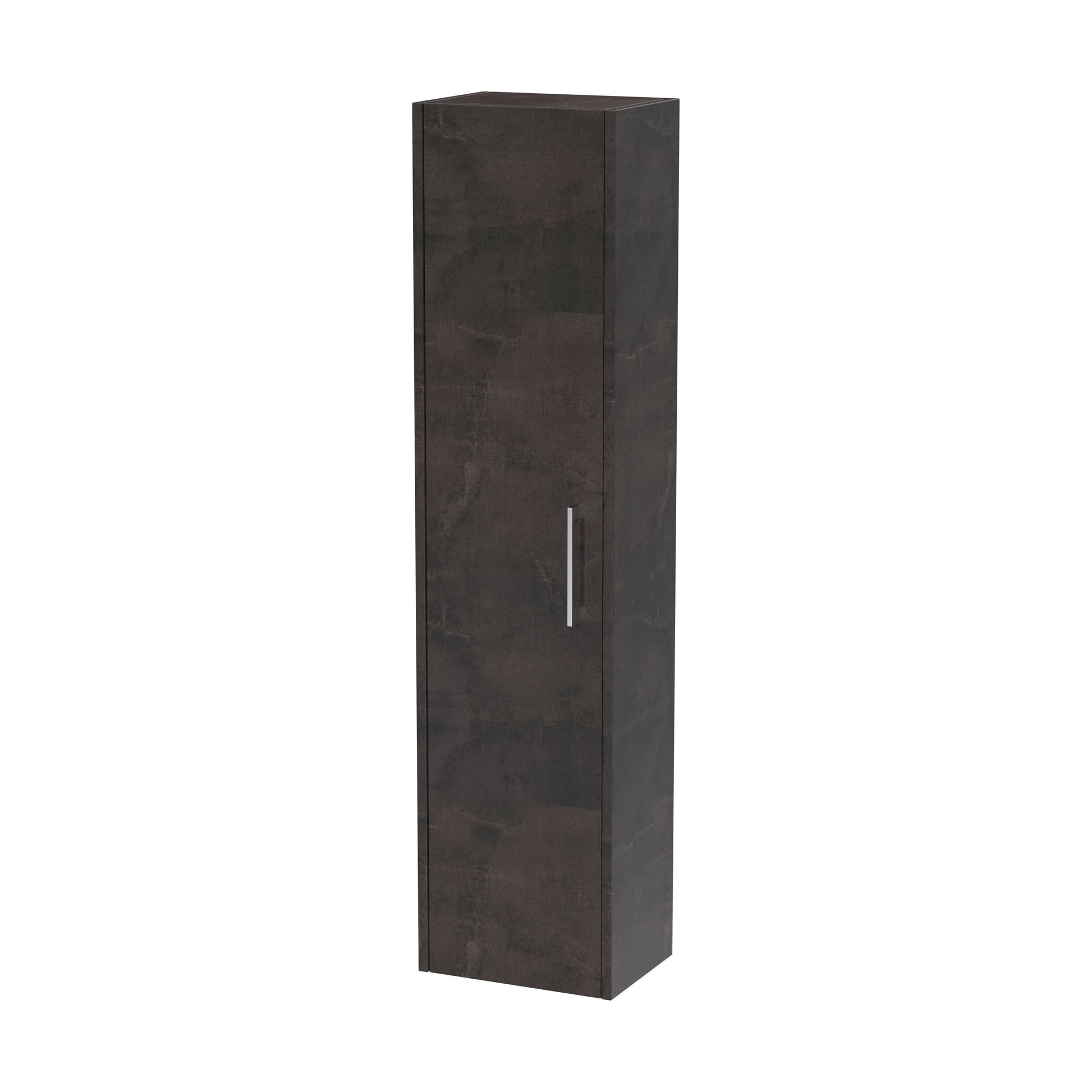 [BFPF2661] Winshill Wall Hung 1 Door Tall Cabinet - Metallic Slate - 350mm - Cutout