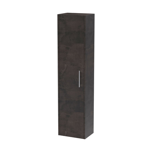 [BFPF2661] Winshill Wall Hung 1 Door Tall Cabinet - Metallic Slate - 350mm - Cutout