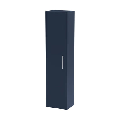 [BFPF2961] Winshill Wall Hung 1 Door Tall Cabinet - Blue - 350mm - Cutout