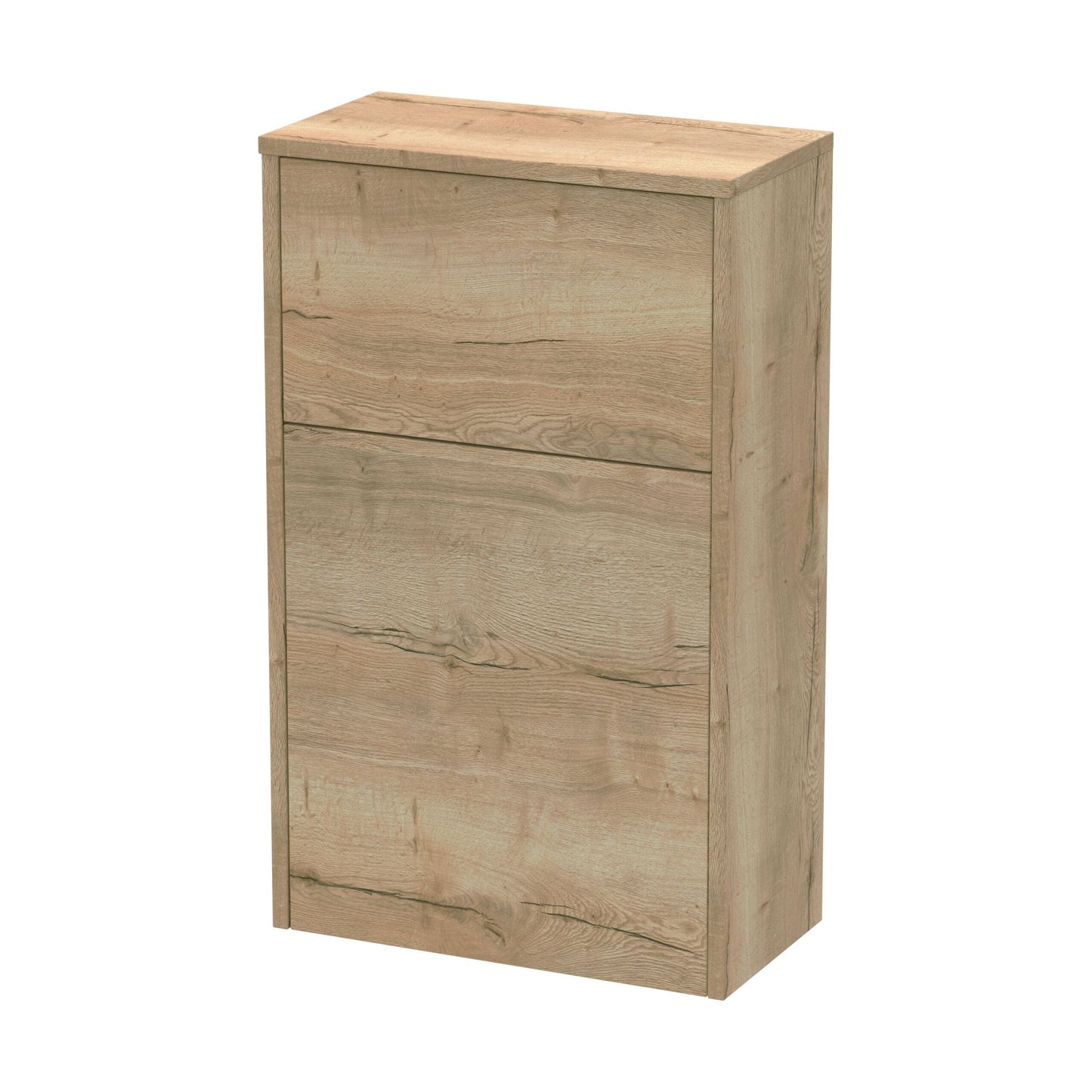 [BFPW1841] Edge/Power Floor Standing WC Toilet Unit (Pan & Cistern Not Included), 500mm - Woodgrain Autumn Oak - Balterley - Cutout