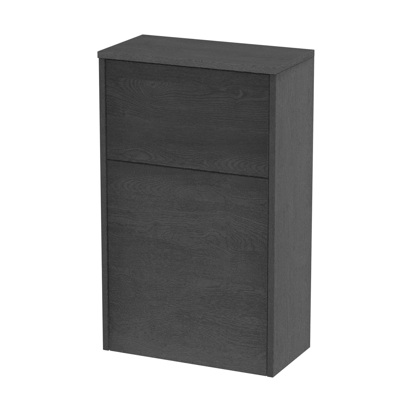 [BFPW2241] Floor Standing WC Toilet Unit (Pan & Cistern Not Included), 500mm - Woodgrain Graphite Grey - Cutout