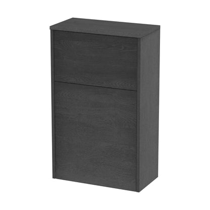 [BFPW2241] Floor Standing WC Toilet Unit (Pan & Cistern Not Included), 500mm - Woodgrain Graphite Grey - Cutout