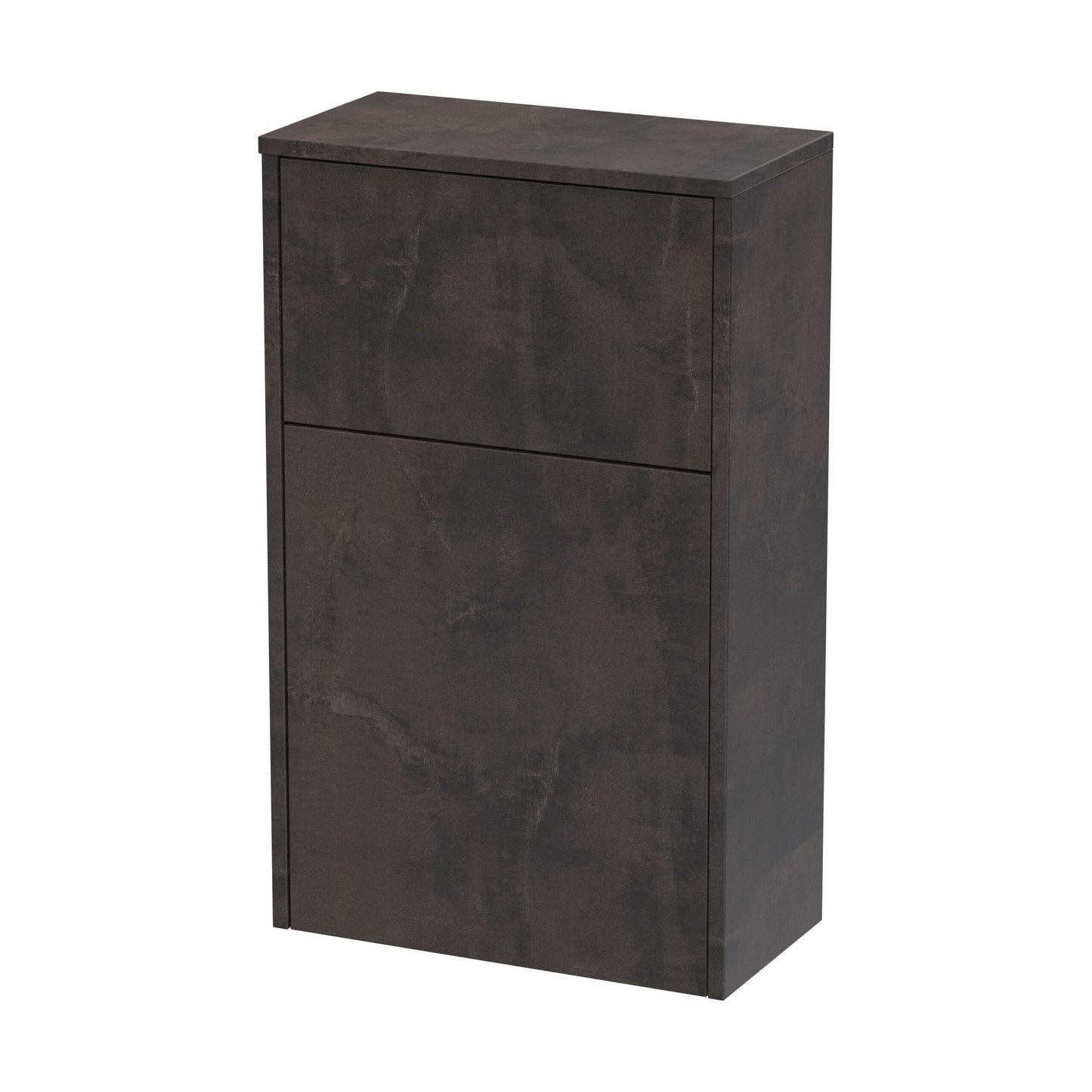 [BFPW2641] Floor Standing WC Toilet Unit (Pan & Cistern Not Included), 500mm - Textured Matt Metallic Slate - Cutout