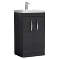 Woodgrain Charcoal Black